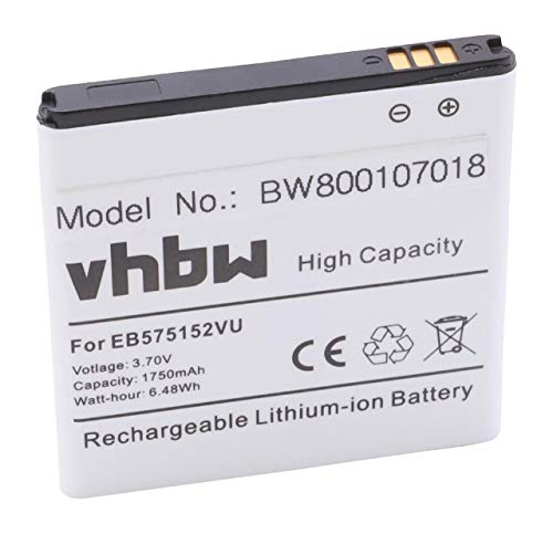 Batteria per cellulari e Smartphone Samsung GT-I8250, GT-i9000, GT-i9000M, GT-I9003, GT-I9008, GT-I9010