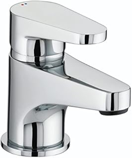 Bristan QST BAS C Quest Basin Mixer with Clicker Waste - Chrome Plated