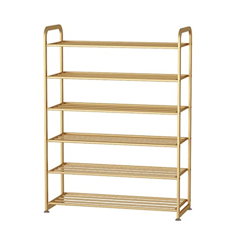 Étagère à chaussures en métal robuste avec 6 niveaux de stockage - 2