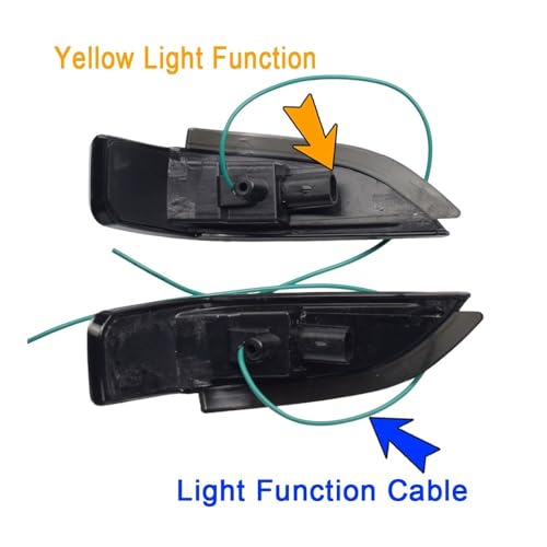 Luz intermitente dinámico retrovisor Auris y Prius C señal de giro LED 5