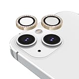 kate spade new york iPhone 15 / iPhone 15 Plus Camera Lens Protector with Aluminum Ring - Crystal