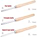 COLIBROX 8PCs Wood Carving Knife Lathe Chisel Set Turning Tools Woodworking Gouge Skew Parting