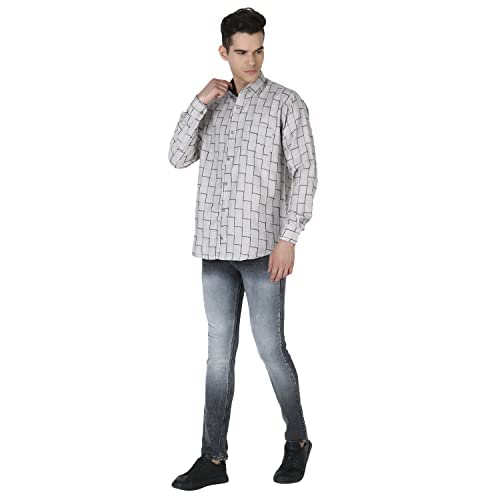 Image of DHRUVI TRENDZ Regular Fit Men's Shirt