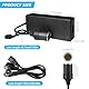 HNCY Spannungswandler 230V auf 12V, KFZ Netzadapter 15A 180W, Adapter 12v auf 230v AC/DC, Adapter Zigarettenanzünder Steckdose für Kühlbox, Autoventilator, Reifenfüller, Autokühlschrank (12V 15A)
