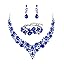 16-Blue Silver-Tone