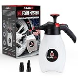Suds Lab F5 Foam Master - Triple-Action Pump Foam Sprayer with 3 Nozzles, Cordless Hand Pump Bottle for Car Wash & Versatile Use - 70 Oz. Portable Detailing Atomizer