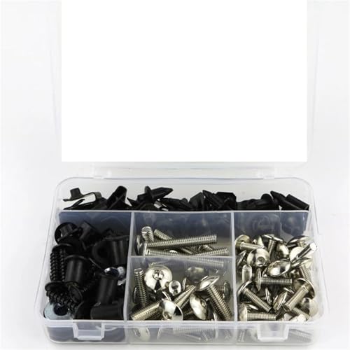 Tornillos de carenado para Yamaha R3 R25 para reparar fijaciones sueltas kit completo de clips