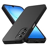 Tenphone Coque pour Samsung Galaxy A17 5G, Housse Etui de Protection en Silicone Souple, Cover Antichoc avec Protege de Camera, Pochette Compatible avec TPU (Noir, Sam A17)