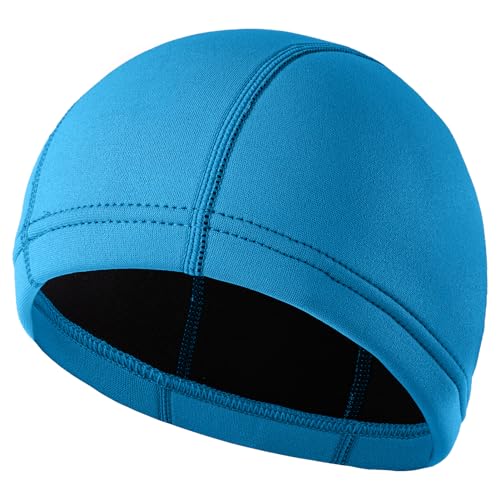 Image of DEHAI Neoprene Diving Hood Wetsuit Swimming Caps for Womens Mens Youth, 2mm 3mm Thermal Water Beanie Hat Keep Long Hair Dry for Curly Locs Braids