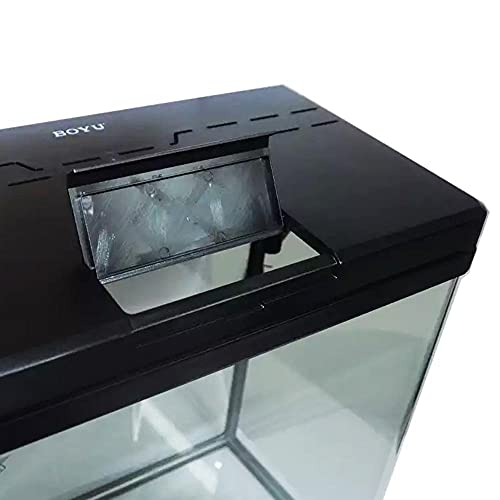 Boyu - Aquário Curvo Ms-320 20L Preto 220v