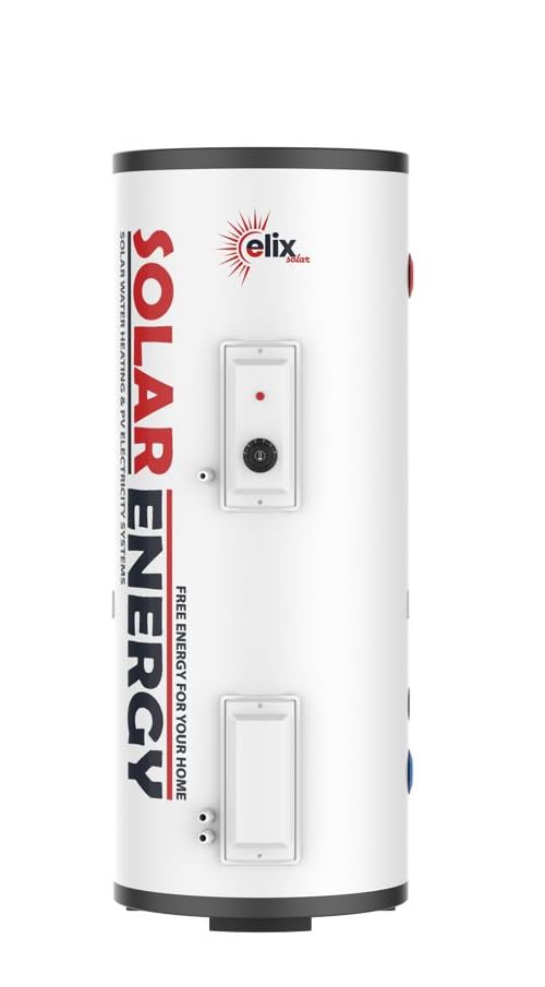 Calentador de Agua Solar Fotovoltaico 200 L – Termo Eléctrico PV Elix para Agua Caliente | MPPT (sin MPPT, 200L, DC 1500W)