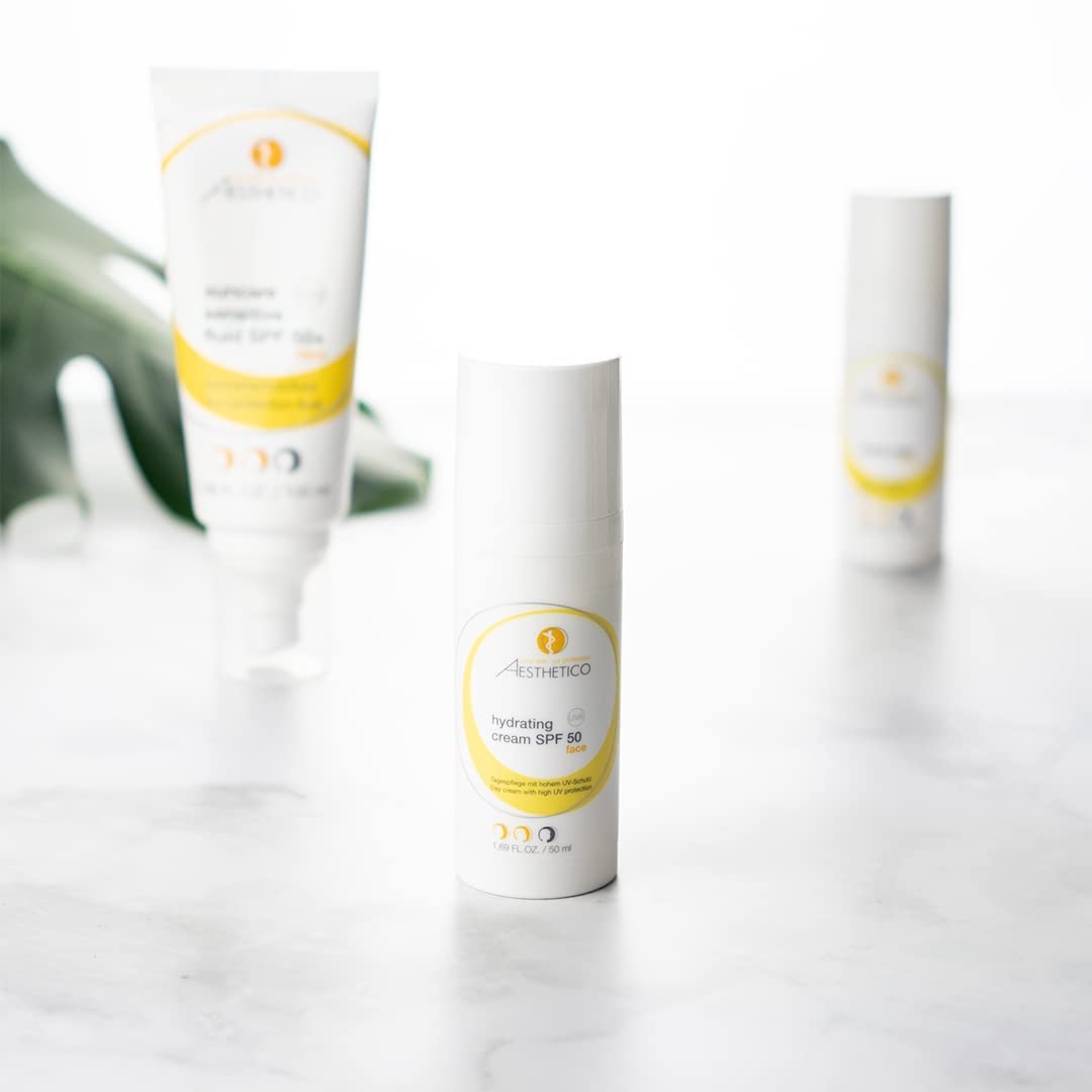 AESTHETICO Hydrating Cream SPF 50 - Feuchtigkeitscreme für Sensible Haut