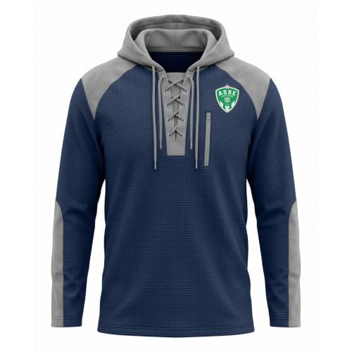 Sweat à capuche zippé homme Saint Etienne idéal pour vos sorties casual