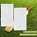 Pack of 2 Piece Transparent Cricket Bat Sheets Clear Anti Scuff Cricket Bat Care Sheet for Bat Protection and Longevity