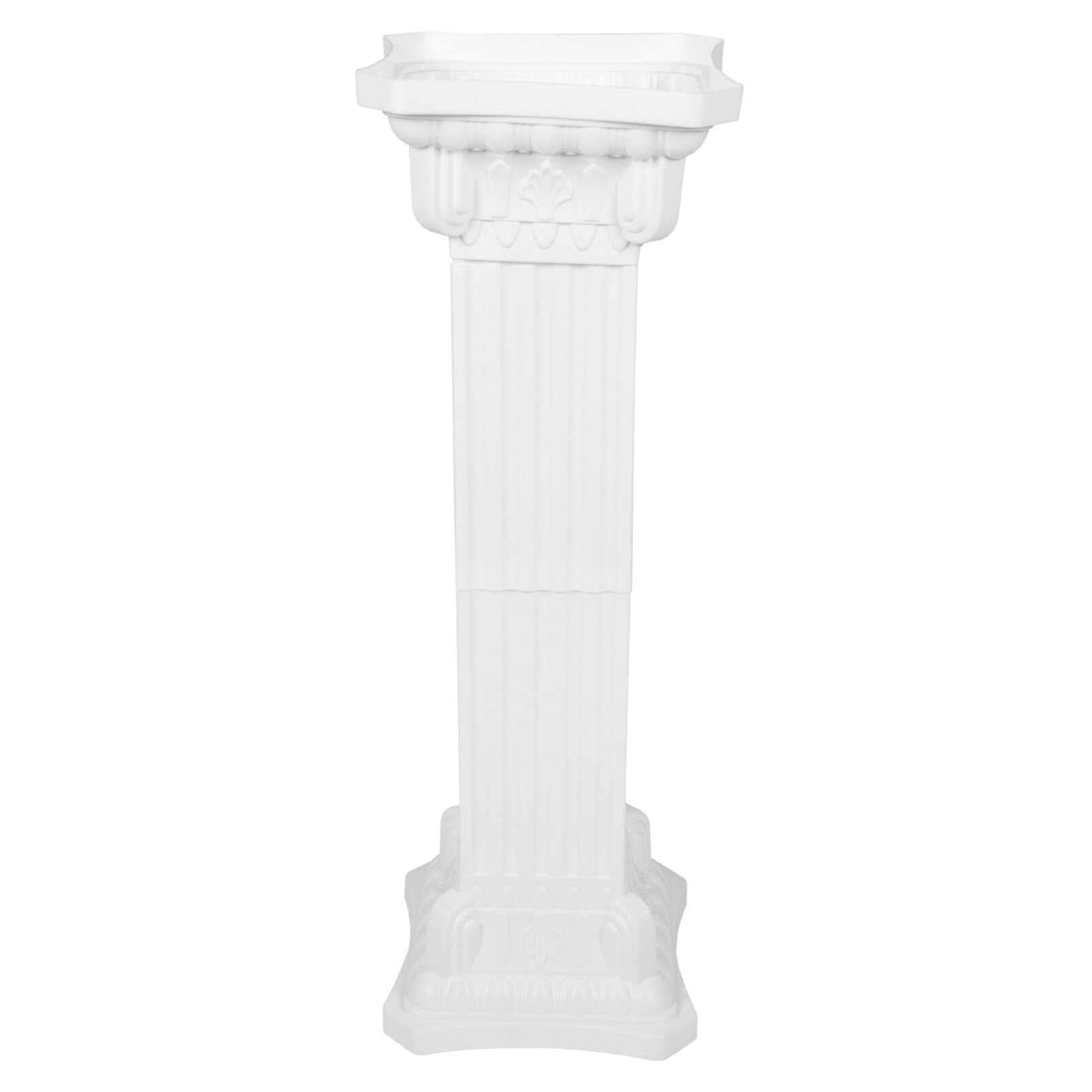 Mipcase Soporte De Columna De Decoración De Pilar Romano: Soporte De Maceta De Pedestal De Columna Romana Decoración De Columnas Griegas Antiguas Para Decoración De Jardín De Fiesta De