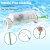 Salt Cell Plate Up to 15,000 Gallons Swimming Pool Salt Chlorine Generator, Salt Cell for Pool Fits for Hayward W3T-CELL-15 BLW1T15H
