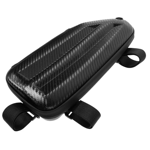 Sacoche de guidon pour vélo en cuir PU noir étanche HEMOTON