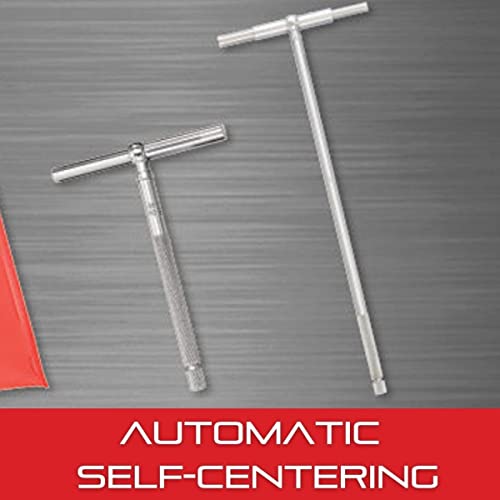 Starrett S579HZ Self Centring Telescoping Gauge With 2 Telescoping Arms Set, 5/16"- 6" Range, 2-3/8 - 3-1/4" Handle Length (6 Pieces)