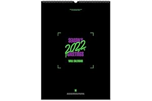 BTS 2022 Official Wall Calendar | The Perfect Gift For K-Pop Fans