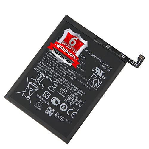 Image of The Black Store Original C11P1706 Replacement Part for Asus Zenfone Max Pro M1, M2 ZB601KL ZB602KL ZB630KL ZB630KL ZB631KL X00TD X01B (5000mAh) with 6 Months Warranty