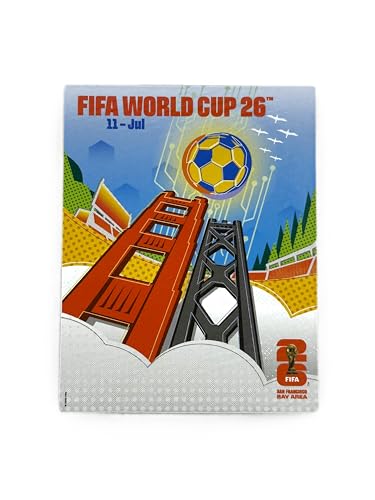 Image of FIFA World Cup Host City Collector's Set - Includes Lapel Pin, Keychain & Magnet - Celebrates Your Favorite Host City