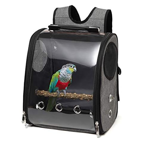Gatycallaty Parrot Backpack (Gray) Cover