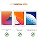 SPARIN Screen Protector for iPad 8th 7th Generation 10.2 Inch 2020/2019 Released, 9H Hardness Tempered Glass for iPad 8th 7th Gen 10.2'', Anti- Scratch, Bubble Free, Alignment Frame