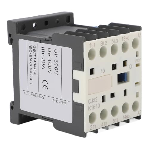 Contacteur électrique à contact argenté pour installation domestique à faible consommation