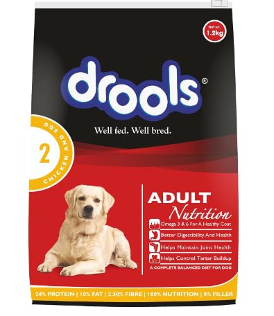 DROOLS DAILY NUTRITION Chicken and Egg Adult 1.2Kg dog food (B077VW2BPG) Amazon Price History, Amazon Price Tracker