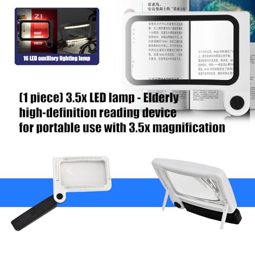 �Ɩ��t�� 3.50X �g�勾 ����ғǏ��p 16 LED ���w�����Y �|�[�^�u�� �n���h�w���h �W���G���[ �z�r�[ �c�[�� ���C�g�t�����s