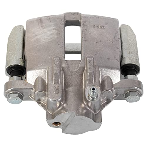 Image of TRQ Rear Right Brake Caliper w /Bracket Passenger Side
