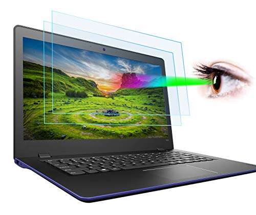 2-PACK 14 Inch Anti Blue Light Screen Protector, Anti Glare Filter Eye Protection Blue Light Blocking Screen Protector for 14