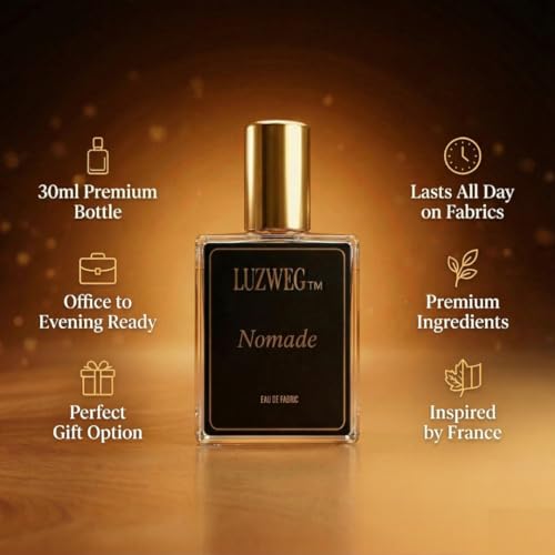 Image of Nomade 30 ml Perfume (Oud & Woody) | Spicy Unisex EDP | Long Lasting Sensual Fragrance | Premium Travel Size Perfume for Men & Women | Everyday Romantic Scent | Gift for Him & Her