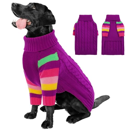 Dog Sweater, Large Dog Sweaters for Dogs Girls Boys, Turtleneck Pullover Dog Sweaters for Large Dogs, Golden Retriever, Labrador, Rottweiler, Sweater for dog, Large Dog Sweaters 4XL Dog Sweater, Large Dog Sweaters for Dogs Girls Boys, Turtleneck Pullover Dog Sweaters for Large Dogs, Golden Retriever, Labrador, Rottweiler, Sweater for dog, Large Dog Sweaters 4XL