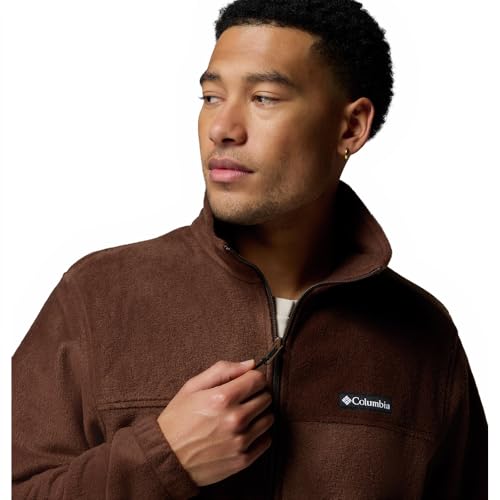 Image of Columbia Men's Steens Mountain 2.0 Full Zip Fleece Jacket, Tobacco, Large