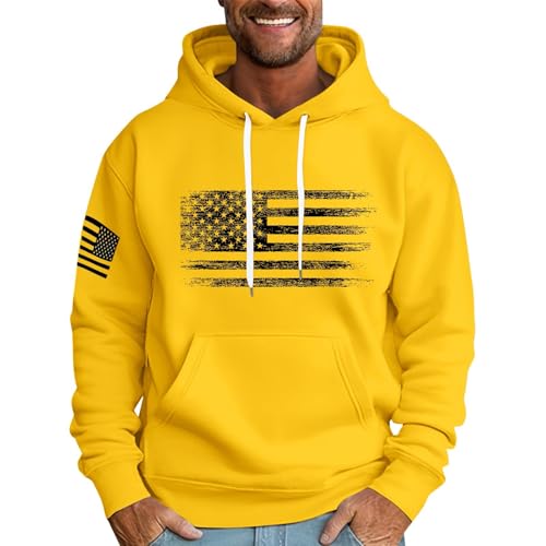 Ymosrh Men's Flag Print Hoodies Pullover Hooded Sweatshirts with Pocket Long Sleeve Gym Athletic Workout Hoodie, M-6XL3