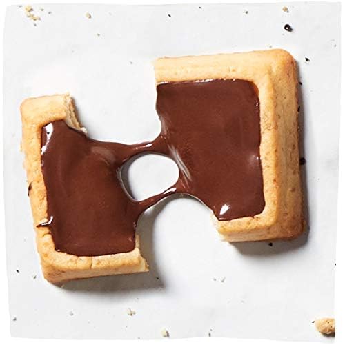 Image of Michel et Augustin Cookies, Individually Wrapped Snacks Variety Pack: Dark Chocolate Sea Salt and Milk Chocolate Caramel Shortbread, Bulk Snacks, 180 French Butter Cookies