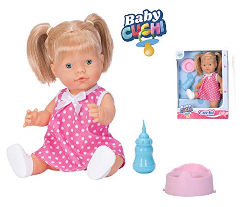 Falca- CUCHI Pipi 40 cm, con Pelo Muñecos Bebe, Multicolor, único (40611)