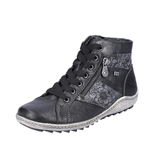 Remonte R1497, Stivaletti Donna, Nero