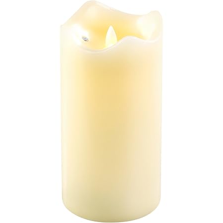 led wachs kerze zum an und auspusten amazon de beleuchtung