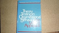 Theory Testing in Organizational Behaviour 0139144080 Book Cover