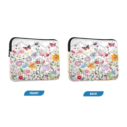 Funda para portátil con flores rústicas para notebooks 13-14'' miniatura 2