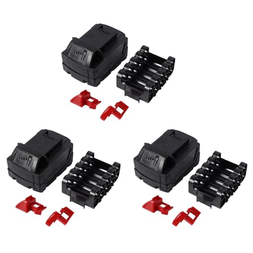 Boîtier de protection de batterie au lithium 18V 3Ah lot de 3 coques plastique