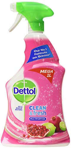 Dettol Power and Fresh Pomegranate Multi-Purpose Cleaner, 1 Litre Dettol Power and Fresh Pomegranate Multi-Purpose Cleaner, 1 Litre