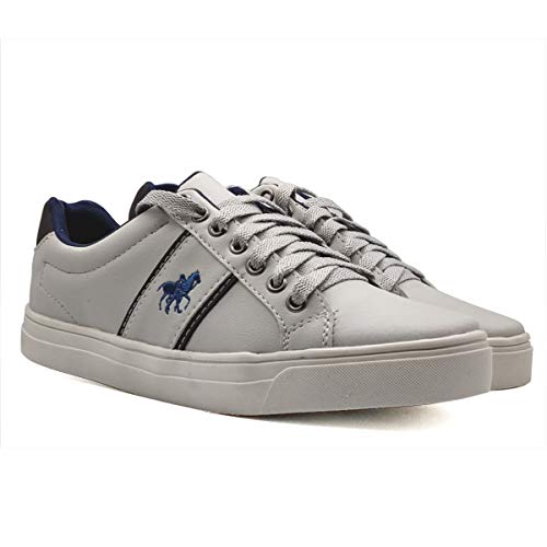 Sapatenis Sapato Tenis Masculino Casual Ziper MOD 741 Cor:Gelo;Tamanho:43