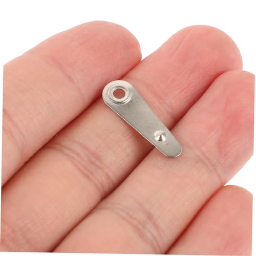 Image of Balacoo 5000pcs Metal Photo Frame Backing Clips Sturdy Frame Buckles for Hanging Pictures Easy to Install Photo Hardware Back Plate Fasteners