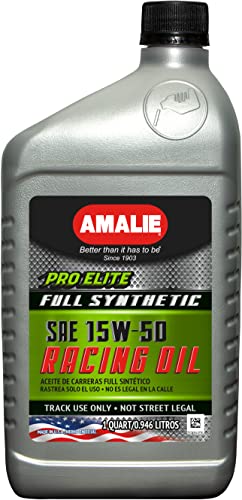 Aceite para motor sintético 15W-50 Amalie Pro Elite 3 gal miniatura 2