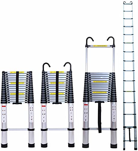 Teleskopleiter Aluminium 6,2M Mehrzweckleiter, Leiter Ausziehbar...