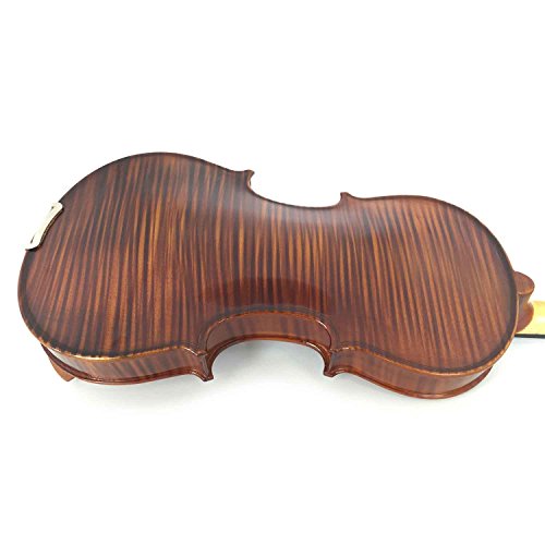 Aliyes Premium Violin 4/4 Full Size Solid Wood Violin For Beginner Violinist/Professional Student Violin Kit String,Shoulder Rest,Rosin,Bridge（YWA-2） - Thumbnail 6