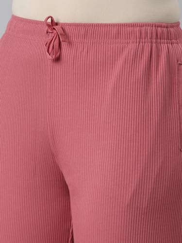 Image of GO Colors Women Rib Pant